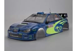 48762 | Killerbody 1/10 Blue 2007 Subraru Impreza WRC Painted Body Shell