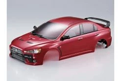 48003 | Killerbody 1/10 Mitsubishi Evolution X Red Painted Body Shell