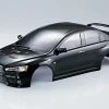 48005 | Killerbody 1/10 Mitsubishi Evolution X Black Painted Body Shell
