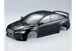 48005 | Killerbody 1/10 Mitsubishi Evolution X Black Painted Body Shell
