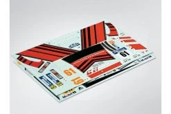 48007 | Killerbody 1/10 Mitsubishi Lancer Evolution X Decal Sheet