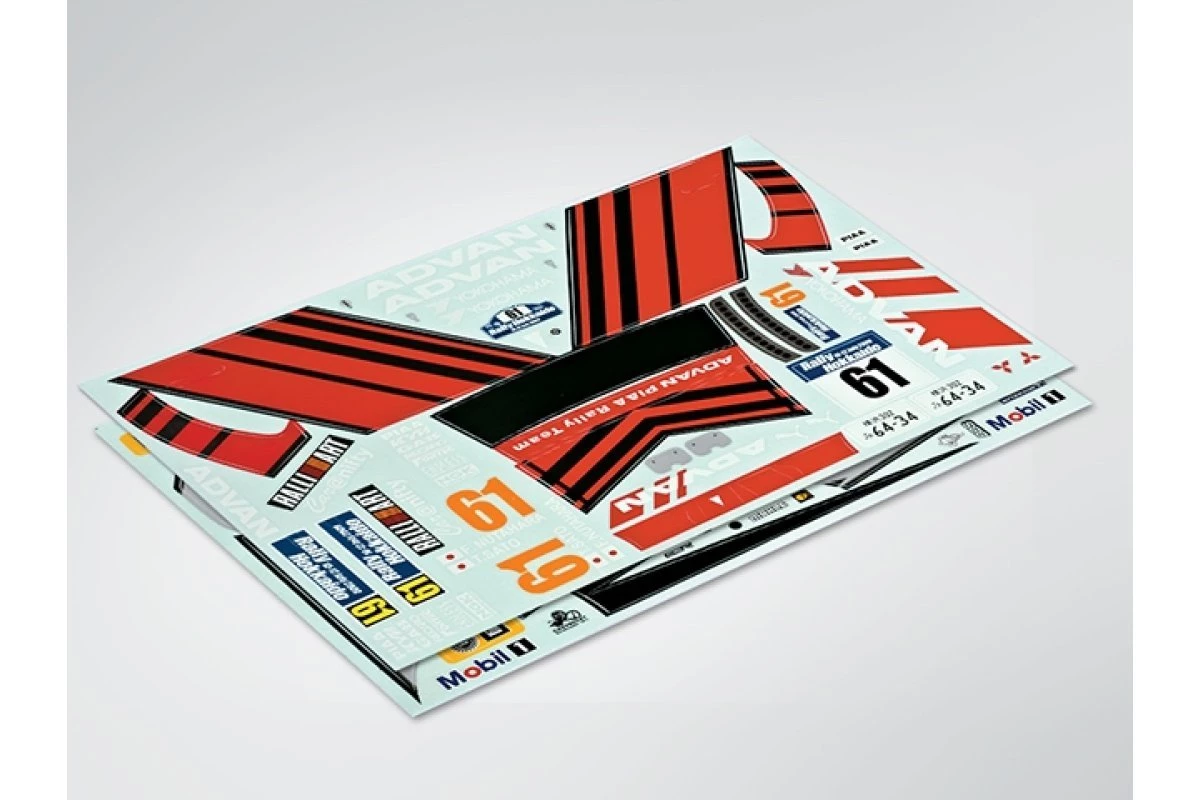 48007 | Killerbody 1/10 Mitsubishi Lancer Evolution X Decal Sheet 1 48007 | Killerbody 1/10 Mitsubishi Lancer Evolution X Decal Sheet