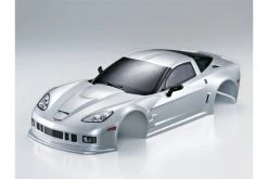 48014 | Killerbody 1/10 Corvette GT2 Silver Painted Body Shell