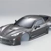 48018 | Killerbody 1/10 Corvette GT2 Silver Grey Painted Body Shell