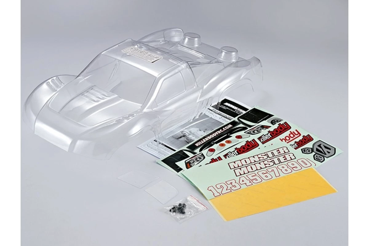 48033 | Killerbody 1/10 Monster Short Course Truck Unpainted Body Shell 1 48033 | Killerbody 1/10 Monster Short Course Truck Unpainted Body Shell
