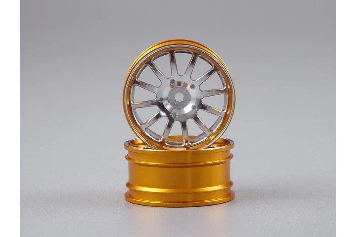 48075SIGY | Killerbody 1.9" Gold/Silver Aluminium Rims 2Pcs 1 48075SIGY | Killerbody 1.9" Gold/Silver Aluminium Rims 2Pcs