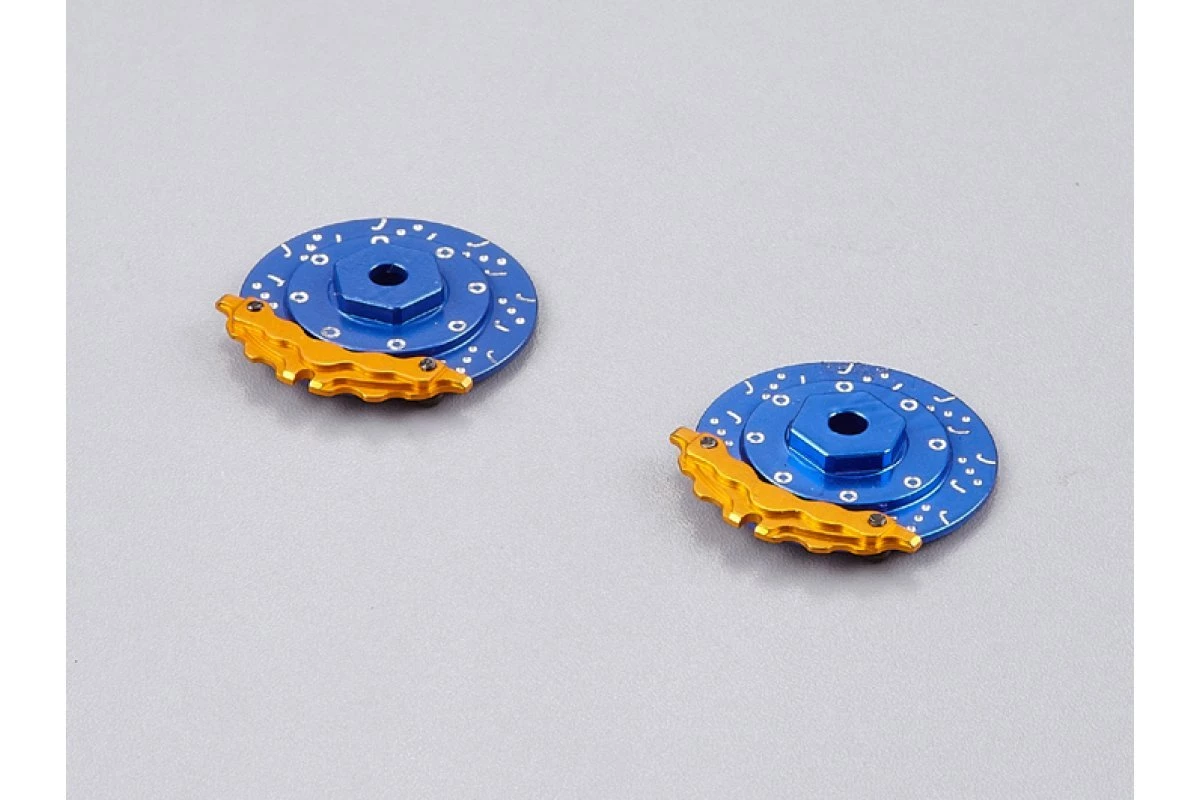 48081BLGD | Killerbody 1/10 Aluminium Caliper Brake Discs 2Pcs 1 48081BLGD | Killerbody 1/10 Aluminium Caliper Brake Discs 2Pcs