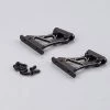 48111MBK | Killerbody 1/10 Black Aluminium Rear Wing Mount