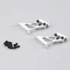 48111MSL | Killerbody 1/10 Silver Aluminium Rear Wing Mount