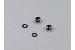 48119BK | Killerbody Black Aluminium 3mm LED Light Holder 2Pcs