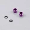 48120PR | Killerbody Purple Aluminium 5mm LED Light Holder 2Pcs