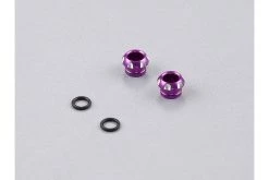 48120PR | Killerbody Purple Aluminium 5mm LED Light Holder 2Pcs