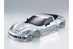 48144 | Killerbody 1/10 Corvette GT2 Silver Painted Body Shell