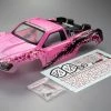48219 | Killerbody 1/10 Short Course Truck Lady Flower Pattern Painted Body Shell