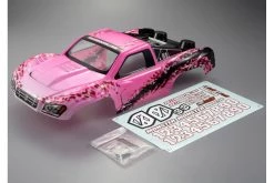48219 | Killerbody 1/10 Short Course Truck Lady Flower Pattern Painted Body Shell