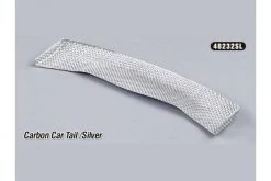 48232SL | Killerbody 1/10 Touring Car Silver Carbon Fibre Tail
