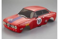 48251 | Killerbody 1/10 Alfa Romeo 2000 GTAm Red Painted Body Shell