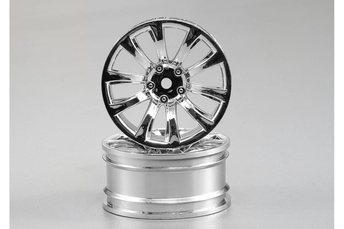 48265 | Killerbody 1.9" Chrome T-Drift Rims 4Pcs W/ 3mm Offset 1 48265 | Killerbody 1.9" Chrome T-Drift Rims 4Pcs W/ 3mm Offset