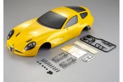 48298 | Killerbody 1/10 Alfa Romeo TZ3 Corsa Yellow Painted Body Shell W/ Accessories