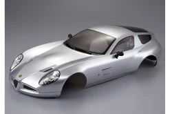 48301 | Killerbody 1/10 Alfa Romeo TZ3 Corsa Silver Painted Body Shell