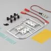 48351 | Killerbody 1/10 Touring Car Number Plate W/ LED Light Unit Set