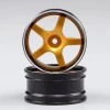 48354GLD | Killerbody 1.9" Gold Aluminium Rims 2Pcs
