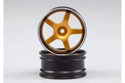 48354GLD | Killerbody 1.9" Gold Aluminium Rims 2Pcs