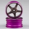 48354SIGY | Killerbody 1.9" Magenta/Gun Metal Aluminium T-Drift Rims 2Pcs