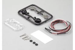 48359 | Killerbody 1/10 Touring Car Wing Mirror W/ LED Light Unit Set