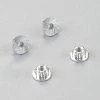 48365SL | Killerbody Silver Aluminum Flange Locknuts 4Pcs