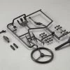 48450 | Killerbody 1/10 Crawler Warrior Black Plastic Parts