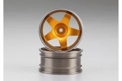 48480GLD | Killerbody 1.9" Gold Aluminium Alfa Romeo 75 Turbo Evoluzione T-Drift Rims 2Pcs