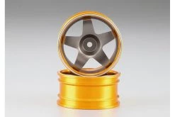 48480SIGY | Killerbody 1.9" Gun Metal Aluminium Alfa Romeo 75 Turbo Evoluzione T-Drift Rims 2Pcs