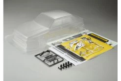 48481 | Killerbody 1/10 Alfa Romeo 75 Turbo Evoluzione Unpainted Body Shell W/ Decals & Accessories