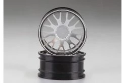 48489SIL | Killerbody 1.9" Silver Aluminium T-Drift Rims 2Pcs