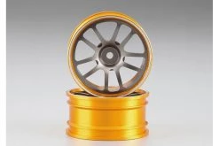 48490SIGY | Killerbody 1.9" Gold/Gun Metal Aluminium T-Drift Rims 2Pcs