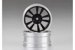 48491BLK | Killerbody 1.9" Black Aluminium Dual Spoke Rims 2Pcs