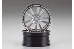 48491SIL | Killerbody 1.9" Silver Aluminium T-Drift Rims 2Pcs