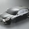 48562 | Killerbody 1/10 2010 Alfa Rome Giulietta Black Painted Body Shell W/ Light Bucket Assembly