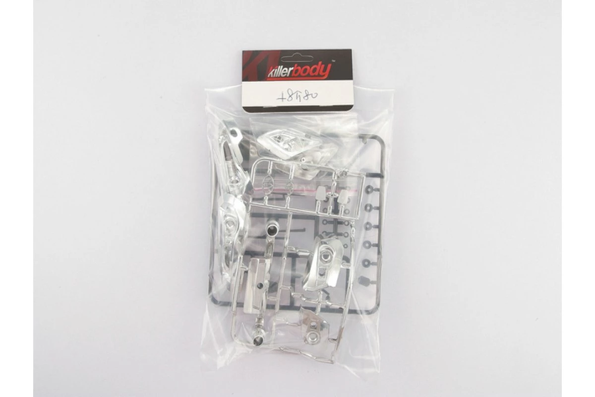 48580 | Killerbody Chrome & Black 1/10 Toyota 86 Parts Set 2 48580 | Killerbody Chrome & Black 1/10 Toyota 86 Parts Set - Image 2
