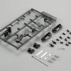 48611 | Killerbody 1/10 Toyota Land Cruiser Movable Hood Upgrade Sets
