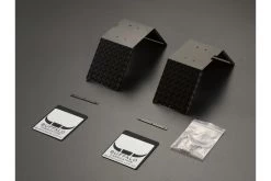 48624 | Killerbody 1/10 Black Stainless Steel Rear Fenders ( Fits 3.75" Tyres) W/ Black Rubber Mud Flaps -Killerbody Sales Shop KIL 48624 00 1200x800 1