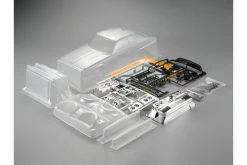 48636 | Killerbody 1/10 1980 Skyline Hardtop 2000 Turbo GT-ES Unpainted Body Shell W/ Decals & Accessories