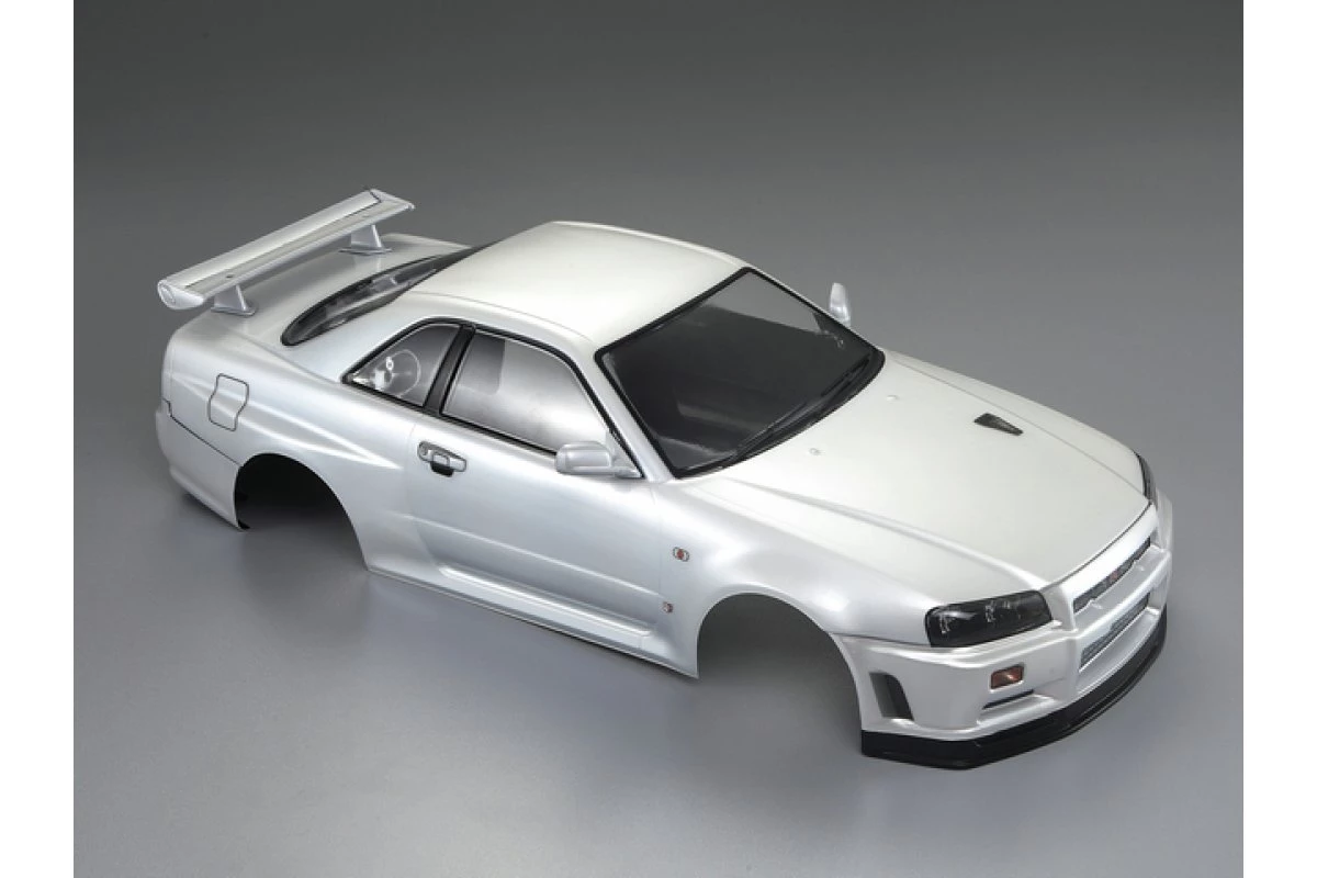 48644 | Killerbody 1/10 Nissan Skyline R34 Pearl White Painted Body Shell 5 48644 | Killerbody 1/10 Nissan Skyline R34 Pearl White Painted Body Shell - Image 5