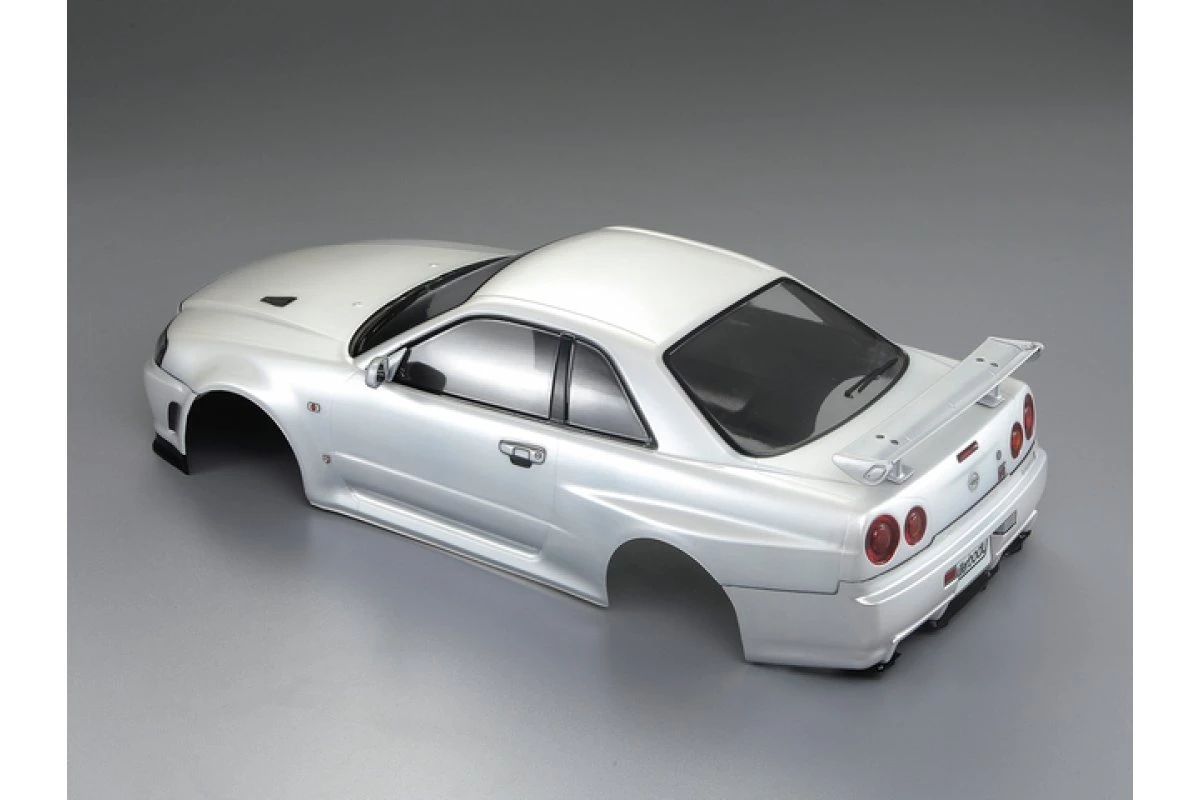 48644 | Killerbody 1/10 Nissan Skyline R34 Pearl White Painted Body Shell 8 48644 | Killerbody 1/10 Nissan Skyline R34 Pearl White Painted Body Shell - Image 8