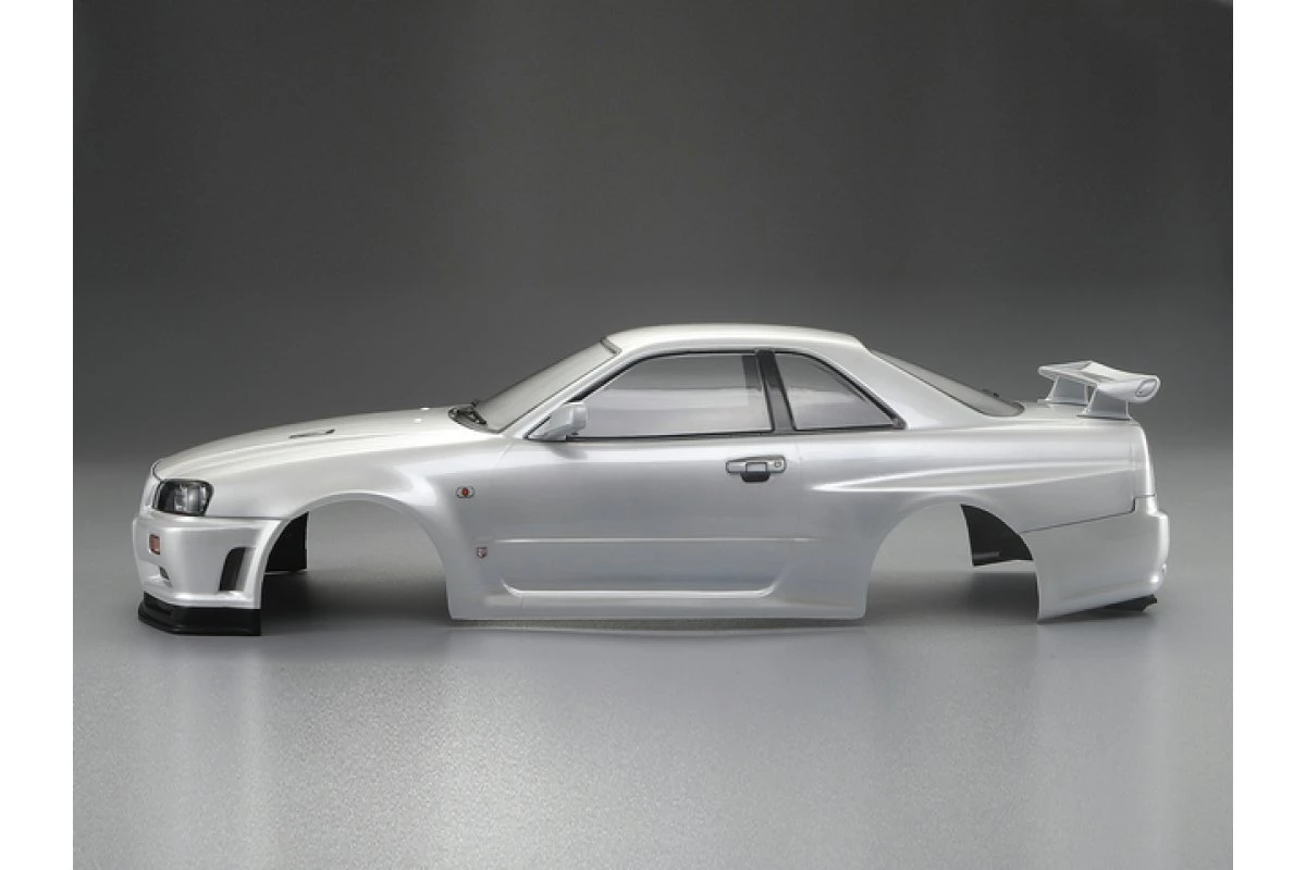 48644 | Killerbody 1/10 Nissan Skyline R34 Pearl White Painted Body Shell 10 48644 | Killerbody 1/10 Nissan Skyline R34 Pearl White Painted Body Shell - Image 10