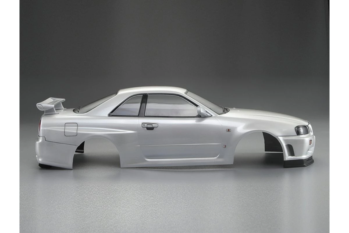 48644 | Killerbody 1/10 Nissan Skyline R34 Pearl White Painted Body Shell 12 48644 | Killerbody 1/10 Nissan Skyline R34 Pearl White Painted Body Shell - Image 12