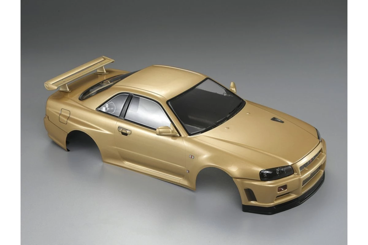 48645 | Killerbody 1/10 Nissan Skyline R34 Champagne Gold Painted Body Shell 5 48645 | Killerbody 1/10 Nissan Skyline R34 Champagne Gold Painted Body Shell - Image 5