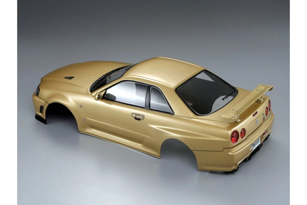 48645 | Killerbody 1/10 Nissan Skyline R34 Champagne Gold Painted Body Shell 8 48645 | Killerbody 1/10 Nissan Skyline R34 Champagne Gold Painted Body Shell - Image 8
