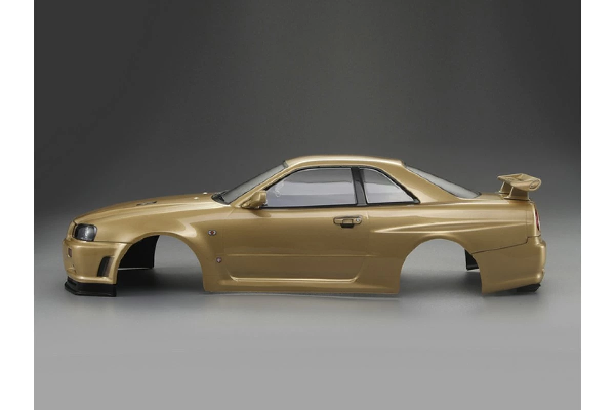 48645 | Killerbody 1/10 Nissan Skyline R34 Champagne Gold Painted Body Shell 9 48645 | Killerbody 1/10 Nissan Skyline R34 Champagne Gold Painted Body Shell - Image 9